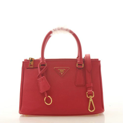 2014 Prada saffiano calfskin BN2316 red